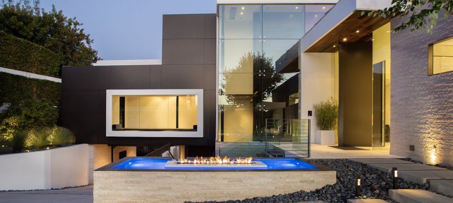 Beverly Hills mansion using Wine Pegs wine storage system